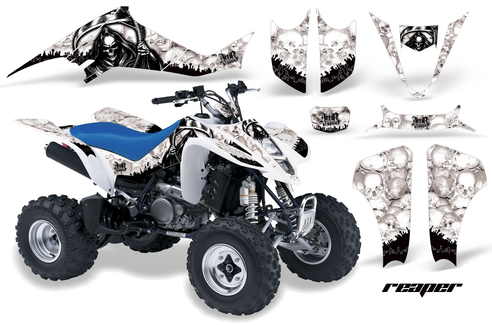 Suzuki LTZ 400 03-08 Graphics Reaper White